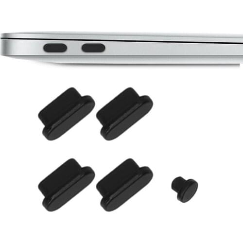 2 pcs/lot New Soft Silicon Dust Plug for Macbook new Air 13 2018 A1932 Dust plug USB Ports Anti-Dust Plug Stopper