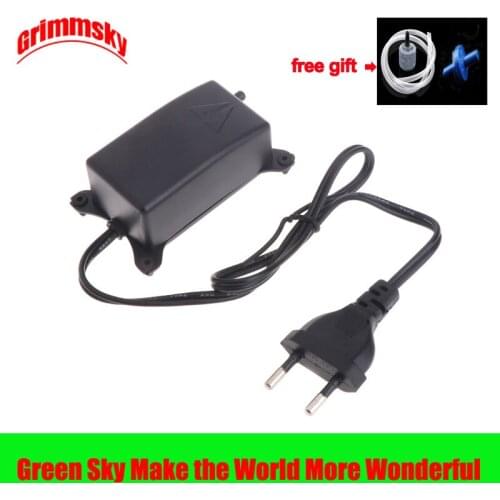 2W EU Plug Flow 1.2L/Min Fish Tank Oxygen Increasing High Performance Noiseless Small Ultra Aquarium Air Pump Silent