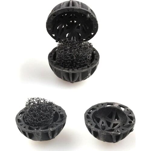 20pcs/pack 16mm Aquarium Bio Balls Filter Cotton Filter Sponge Media Aquarium Pond Balls Fish Tank Filter Bio Balls