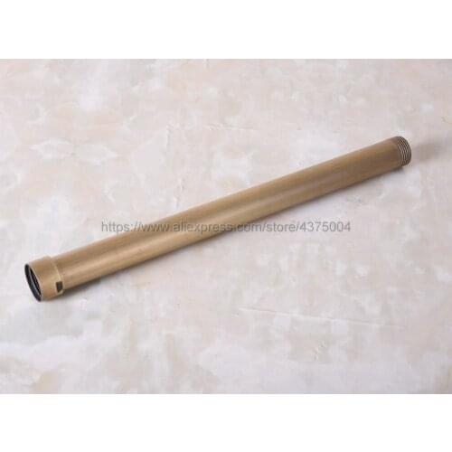 320mm Extension Tube Pipe Rod Set For Rain Shower Faucet Set (G3/4" connection) Vintage Antique Brass Bathroom accessory Nba701