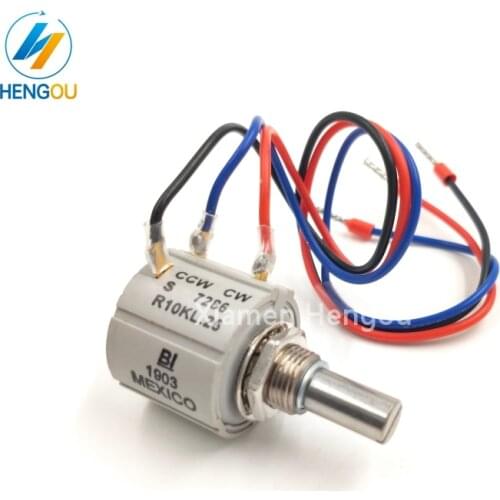 5 Pieces Free Shipping 71.186.5172 CD102 SM102 SM74 10K Potentiometer for CD102 SM102 SM74 Printing Machine
