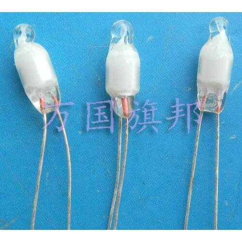 Free Delivery. Neon neon bulb warning light blue blue blue light is 4 * 10 mm 10 only 4 yuan
