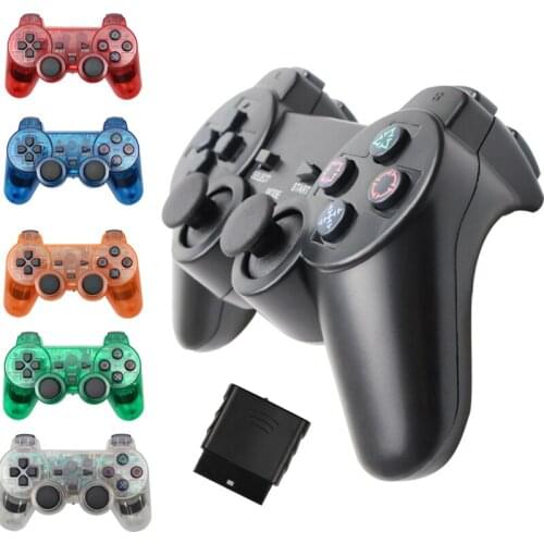 Wireless controller for Sony PS2 2.4G wireless controller for Playstation 2 Double shock