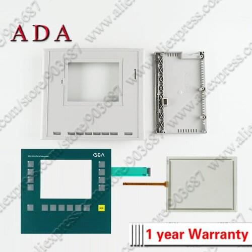 0005-4050-710 Front and Back Housing Case Cover Shell for GEA 0005-4050-710 Plastic Cases Covers + Touch Panel + Membrane Keypad