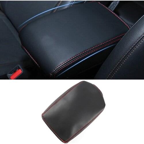 For Audi A4 S4 RS4 B8 A5 S5 RS5 8T 8F 2009-2016 Car Center Armrest Box Cover Protector PU Leather Mat Pad Cushion Accessories