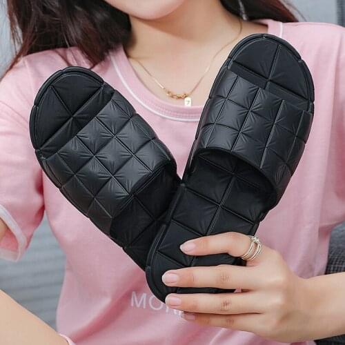 2021 Unisex Home Slippers Summer massage Indoor Floor Non-slip Slippers Couple Family Women Men Bathroom Bath Sandal Slippers