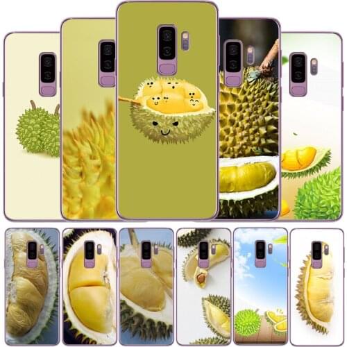 Durian phone case For Samsung S7 S8 S9 S10 S20 EDGE Plus Lite note8 note9 note10 soft Back Cover Silicone