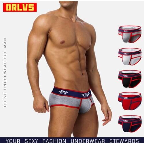 Hot Men Underwear Pure Cotton Men Briefs Color Sexy Trunks Briefs Men Underwear Cuecas Gay Underwear Shorts Briefs