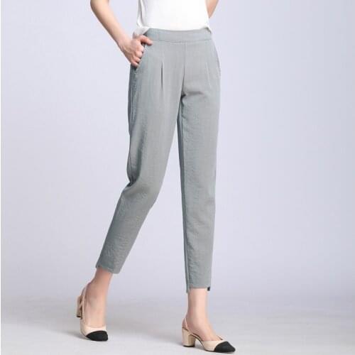Hlbcbg Women's Linen Trousers