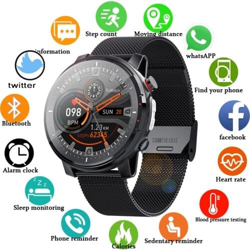 LIGE 2021 ECG+PPG Heart rate monitor Smart watch Men Waterproof Sport Fitness watch Activity tracker smartwatch for xiaomi IOS