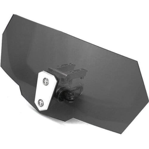 Motorcycle Universal Modified Heightened Universal Small Windshield Windshield Installed Small Windshield