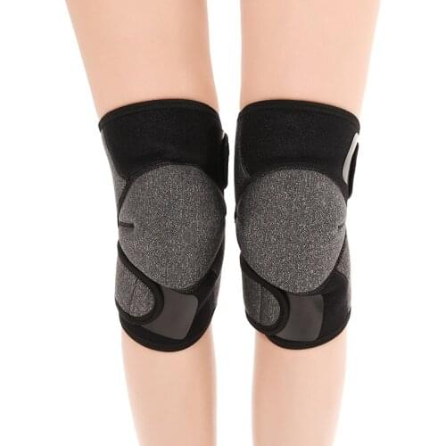 2pcs/set Tourmaline Self Heating Knee Pads Support Knee Brace Warmer Magnetic Therapy Kneepad for Arthritis Joint Pain Relief