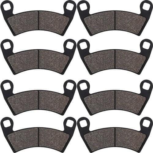 Motorcycle Front and Rear Brake Pads for POLARIS RZR-4 RZR4 1000 XP 2014 RZR 1000 RZR1000 XP 2014