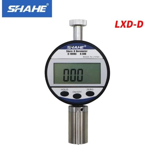 Portable Shore Durometer Digital Shore Hardness Testers 0-100HD Hardness Testing Plexiglas durometer LXD-D