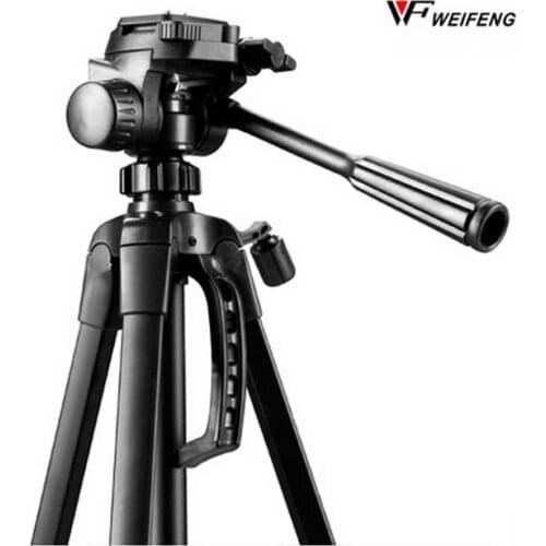 NEW 3520 Tripod Portable 3 Way Head + bag For Camera Nikon Sony Canon Samsung phone