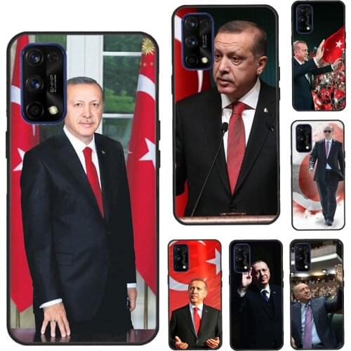 President Turkey Recep Tayyip Erdogan For OnePlus 8T 7T 6T 6 Nord OnePlus 7 8 Pro Case For Realme 7 Pro 6 X50 X7 Q2 C3 Cover
