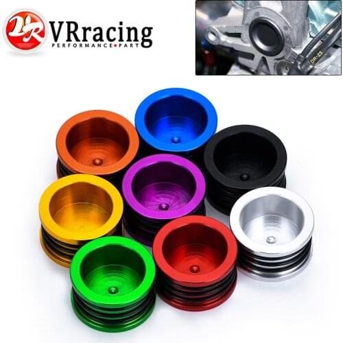 Camshaft Cam Shaft Seal Cover Cap Plug Triple O-Ring Aluminum Front Replacement For Honda Acura B D H F Series Engine Motor