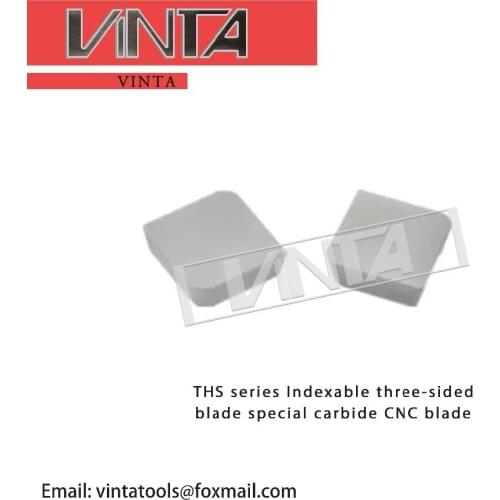 SOET150408R/SOET150410R/SOET150416R/SOET150420R/SOET150430R HTS series Indexable three-sided special cnc carbide inserts blade