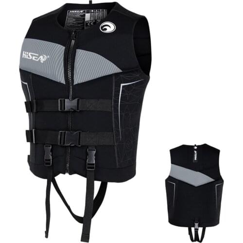 Summer Children Adult Life Jacket Outdoors Seaside Swimming Pool Oxford Work Flood Prevention Life-saving Vest Thickening Fund