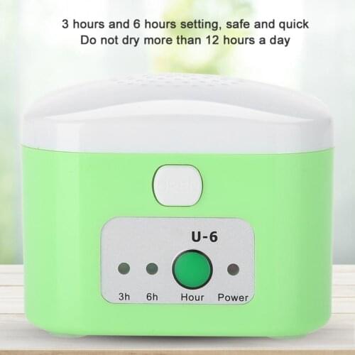 Green Electric USB Drying Box Headphone Dehumidifier Moisture Proof Hearing Aid Dryer Case Accessory