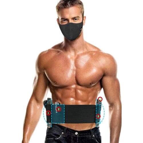 Tactical Gun Belt Holster Belly Concealment Left Right Double Universal Pistol Holsters Concealed Elastic Waist Belt