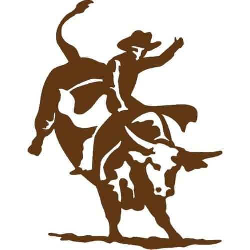 Torero Mansos Bison Aventura Art Car Sticker for Camper Van Car Bumper Motorcycle Portable Car Vinyl Decoration