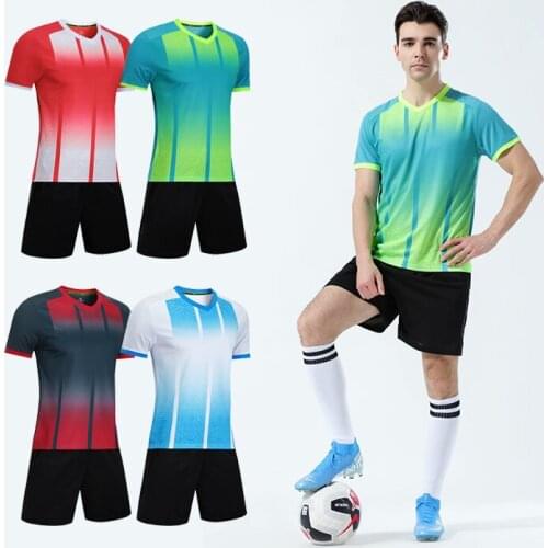 Football Training Suit Kids Soccer Jerseys DIY Mens Club Shirt Custom Student Sportswear Wholesale Tracksuit High Quality Kit