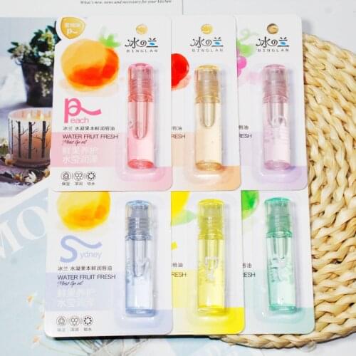 Women Lipbalm Lip Balm fresh fruit lip oil Moisturizer Nutritious Lipstick Beauty Lip Care repairing chapped random flavor TSLM1