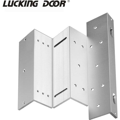 ZLBracket Support For 180kg 280kg 350kg 500kg Access Control Electric Magnetic Door Lock ZL Bracket Holder Magnetic lock Bracket