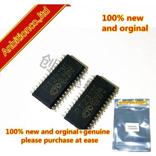 10pcs 100% new original PT2313E PT2313 PTC SOP-28 Stereo Audio Processor for Car Audio in stock