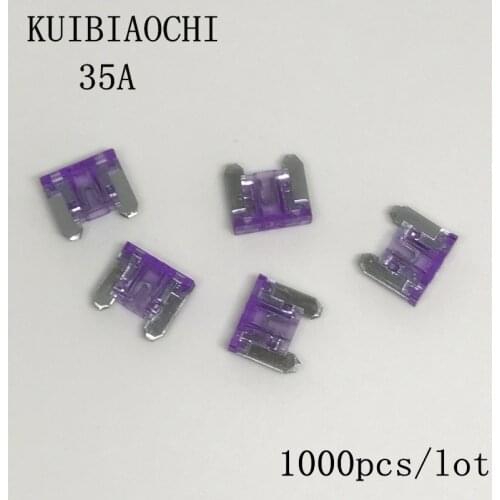 1000pcs/lot Micro car fuse 35A Micro Automotive Fuses 35A