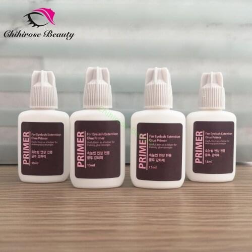 3 bottles Korea SKY eyelash extension glue primer 15ml keep lashes stay longer make glue stronger lashes beauty bonder primer