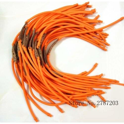 5pcs/lot Hunting Velocity Rubber Bands for Slingshot Strips Elastic Bungee Catapult Replacement Bow Slingshot Rubber Bands
