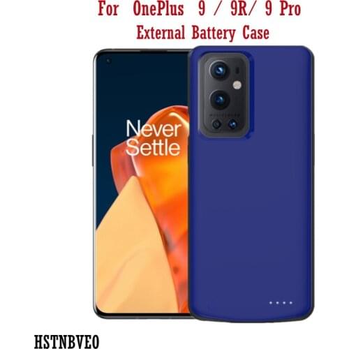 6800mAh Power Bank Battery Case for OnePlus 9 9R Battery Charger Case Portable Backup Smart Charging Cover for OnePlus 9 Pro