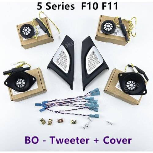 For BMW F10 F11 5 Series Car Tweeter Midrange Speakers Subwoofer Original High Quality BO Horn Audio Luminous Cover Loudspeaker