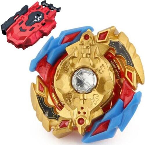 Spinning Top Burst B-86 Legend Spriggan.7.Mr w/ Launcher Kids Toy Top LR Red Bey Launcher