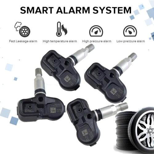4Pcs 315Mhz Tire Pressure Sensor TPMS For Lexus LS460L LS600hL LX570 RX350 RX400h RX450h 42607-33021 PMV-107J Car Accessories