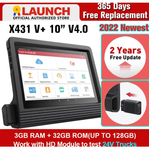 Launch X431 V plus 10" X431 V+ V4.0 OBD2 Diagnostic Scanner Automotive OBD Auto Diagnostic Tool Car OBD2 Scanner Car diagnostics