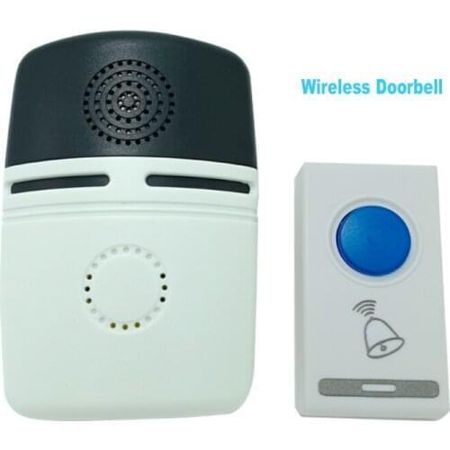 Ring Wire-free DoorBell AC DC Power loud door chime kit 36 Songs EU/US Plug Remote Home Hotel Security Smart musical Doorbells