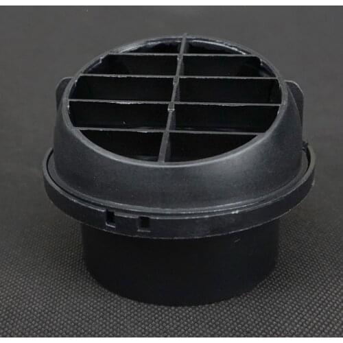 DWCX 75mm Black Plastic Rotatable Air Outlet Vent Net Cover of Cap Exhaust Pipe For Air Diesel Parking Heater