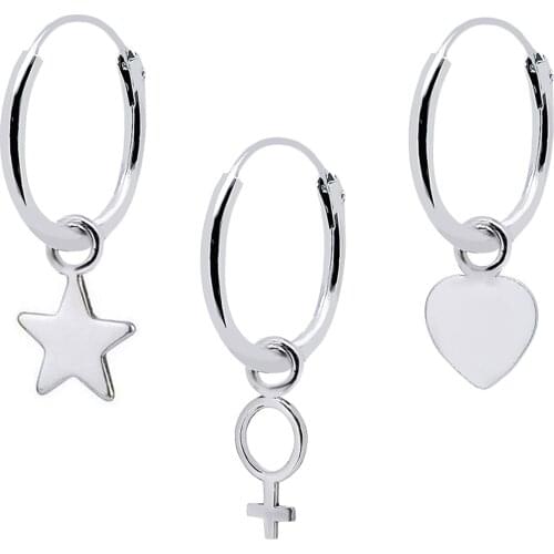 ENTREPLATA Earrings Rings