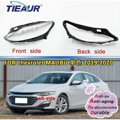 Headlight LensCover for MALIBU 2019 2020 Auto car large lampshade DIY Cover Shell Replacement