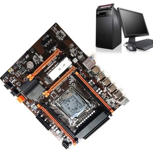 2011 V3 Computer Motherboard X99 ECC SATA 3.0 with M.2 NVME SSD USB 3.0 DDR4 Memory