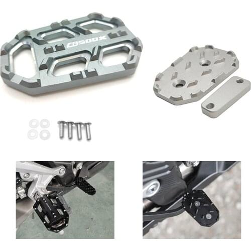 Motorcycle Foot Peg Pedal Footrest Extension Footpeg Enlarger For Honda CB500X CB500 X CB500-X