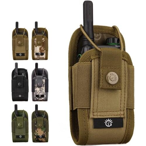 New Nylon Outdoor Pouch Tactical Sports Pendant Military Molle Radio Walkie Talkie Fashion Portable Magazine Bag