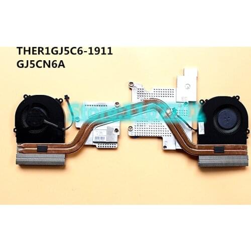 New Laptop CPU/GPU cooling Radiator Heatsink&Fan for MACHENIKE T90 Hasee Z7-KP7 Z7-KP7GC EC DC D2 GT THER1GJ5C6-1911 GJ5CN6A