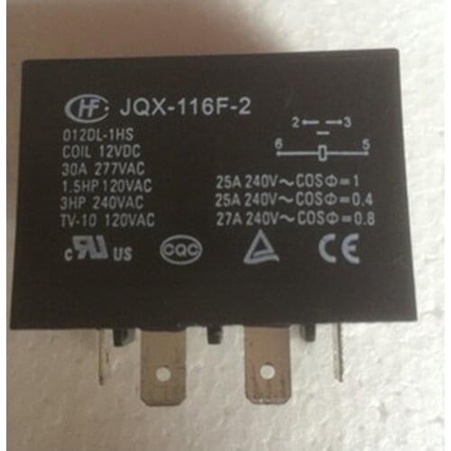 Wholesale 10pcs/lot relay JQX-116F-2-012DL-1HS