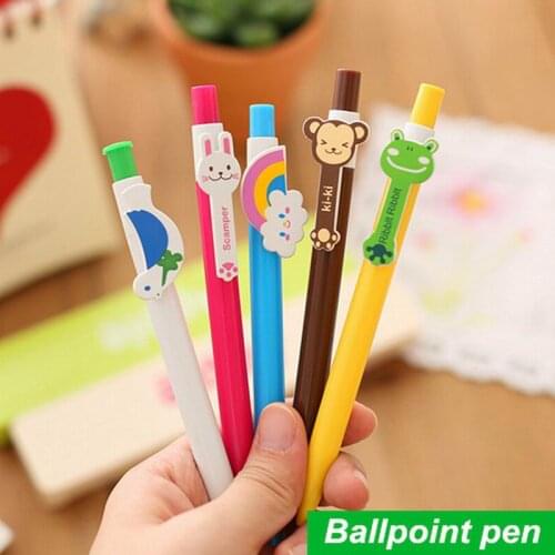 Wholesale 800 pieces Creative Rainbow ballpoint pen ballpen Stationery Office Decoration school supplies Random mixed