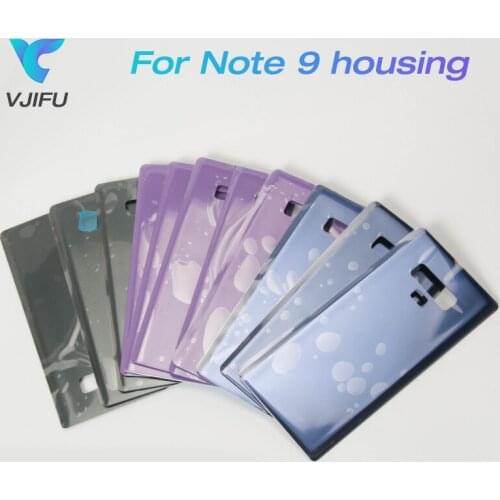 Original for Samsung Glass Housing Back Cover Cases For Galaxy Note9 N9600 N960F N960P SM-N9600 Phone Rear Battery Door