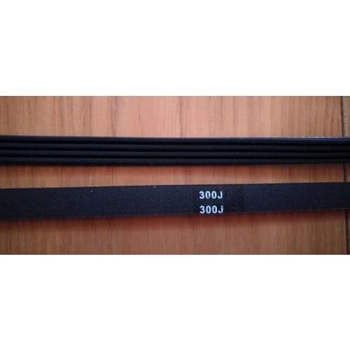 OEM quality 300J4 poly ribbed V-belt for washing machine , treamill 300J belt